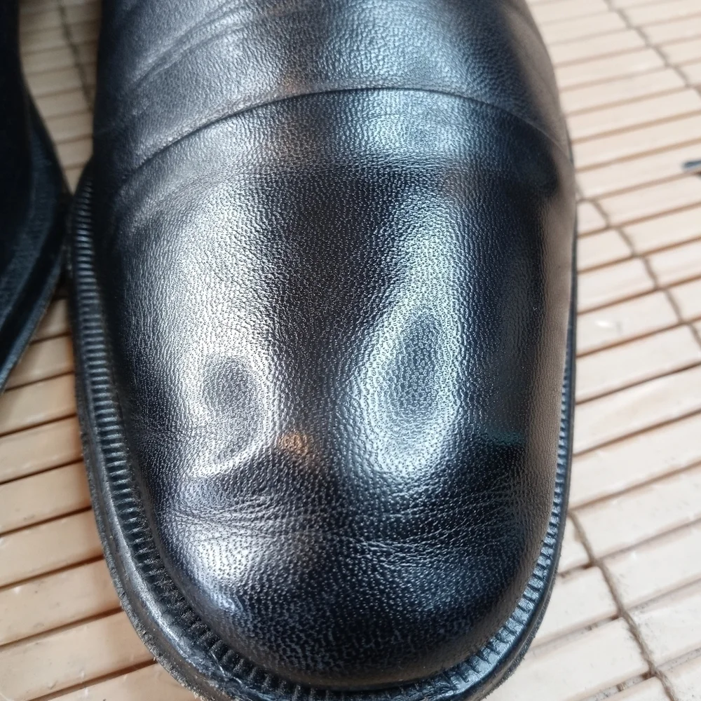 BRUNO MAGLI Mens Dress Shoes Soft Black Leather Italian Cap Toe Oxfords Sz 9.5M.